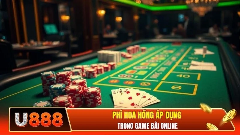 Phí hoa hồng áp dụng trong game bài online