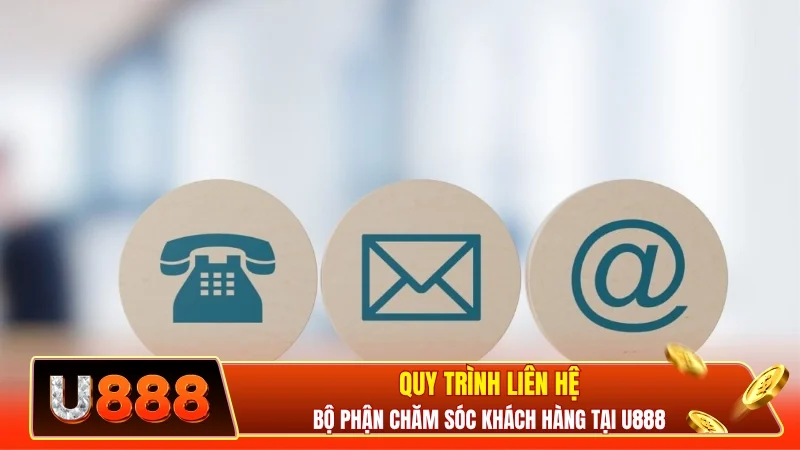 Quy trình liên hệ bộ phận chăm sóc khách hàng tại U888